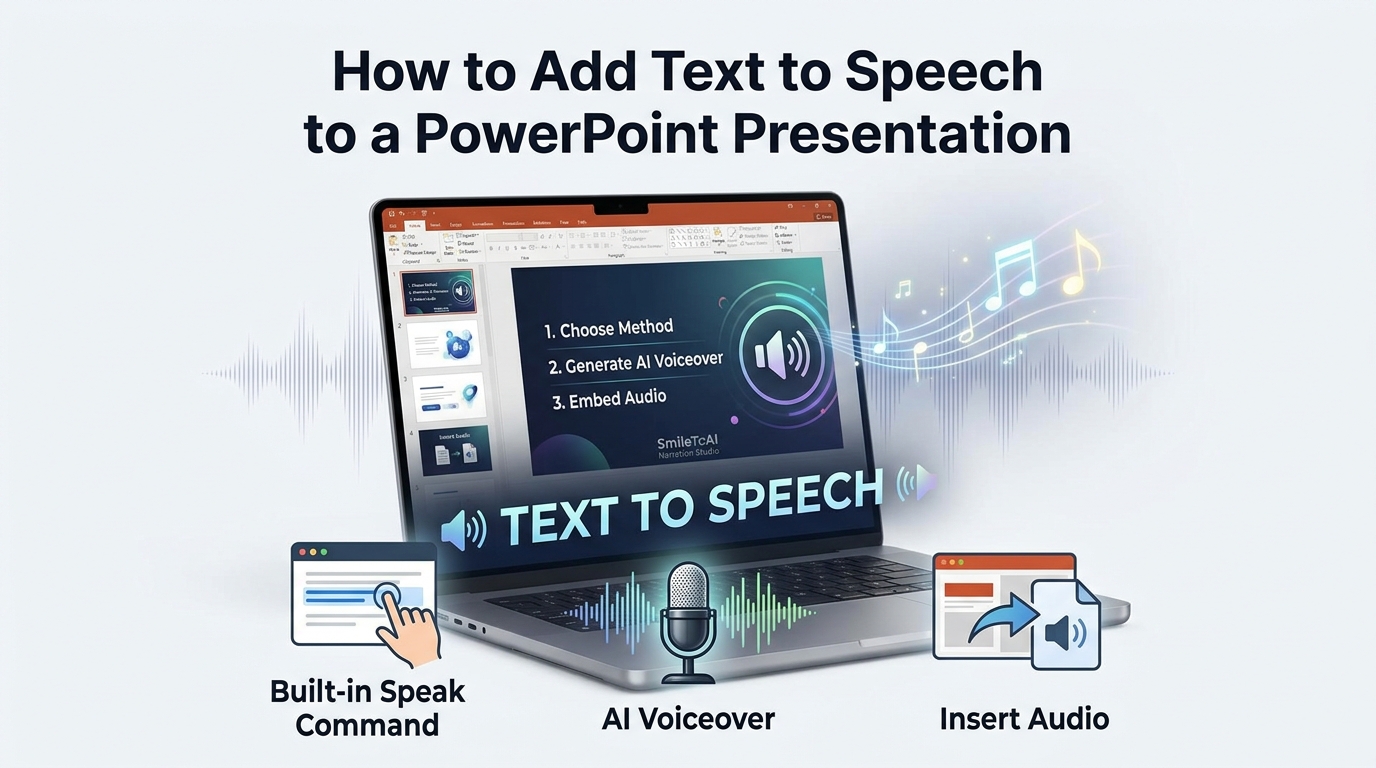 How to Add Text to Speech to a PowerPoint Presentation
